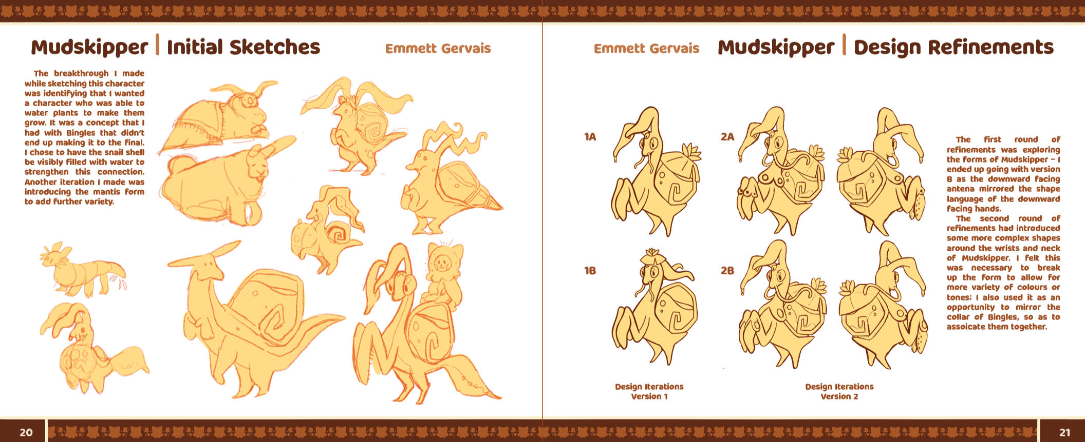 Initial Sketches | Design Refinements
