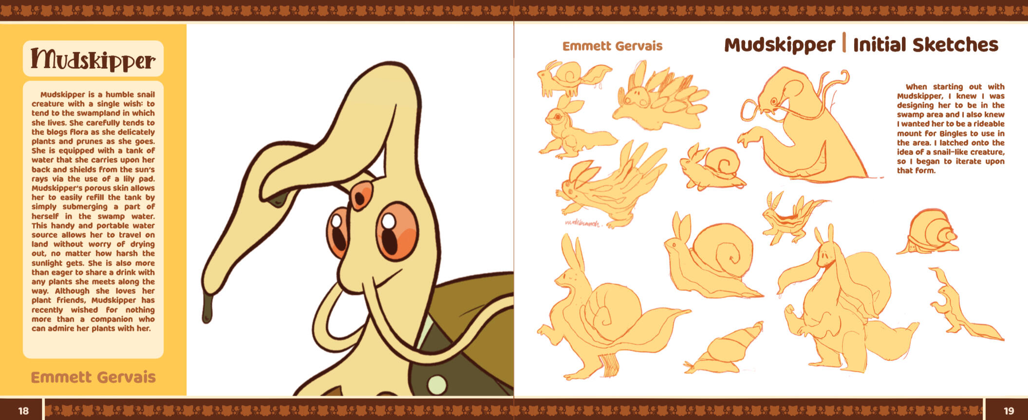 Mudskipper | Initial Sketches