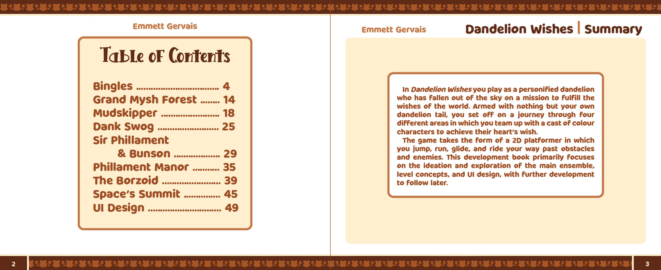 Table of Contents | Summary